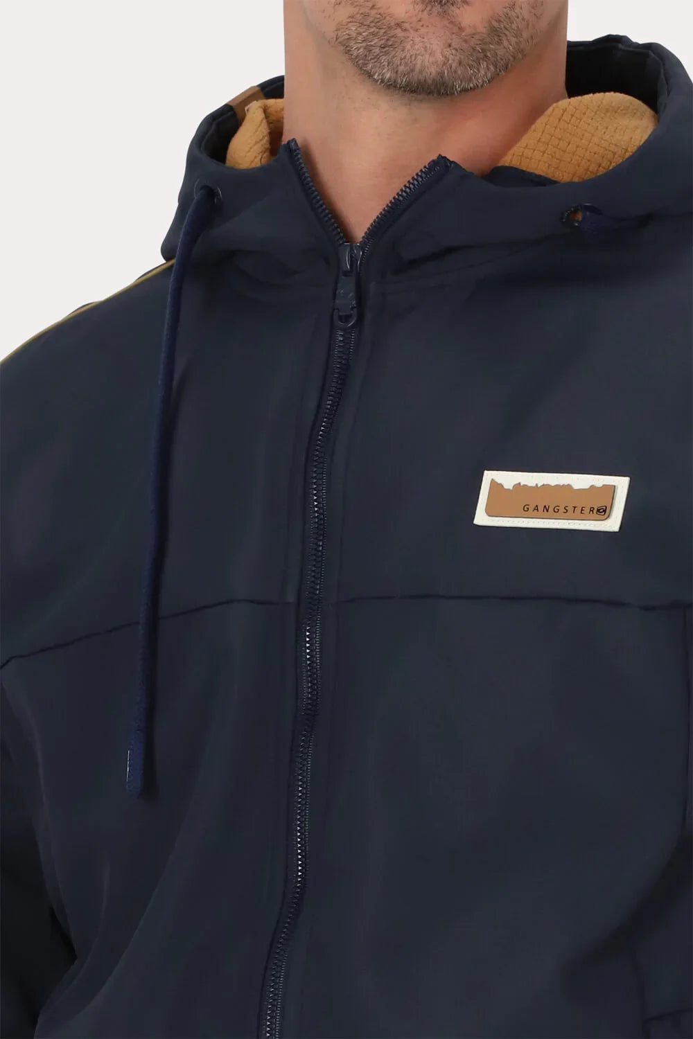 Chaqueta Full Zipper Crag Azul Marino Gangster-3