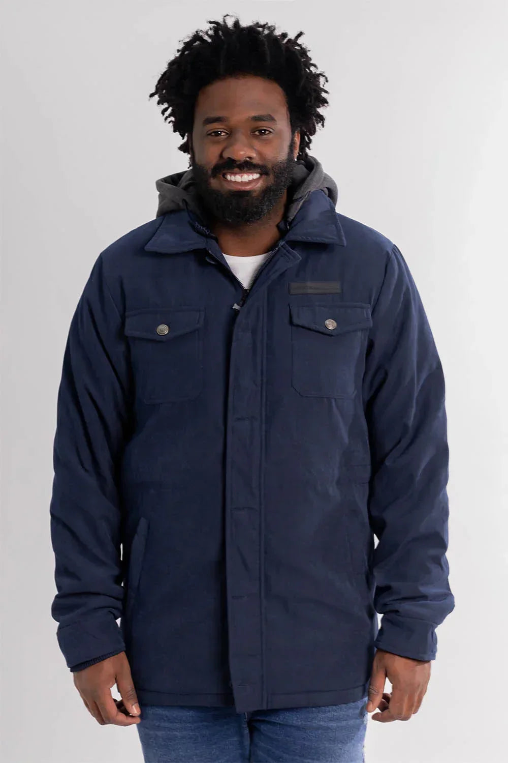 Chaqueta Canvas Everest Azul Gangster-thumbmail-1