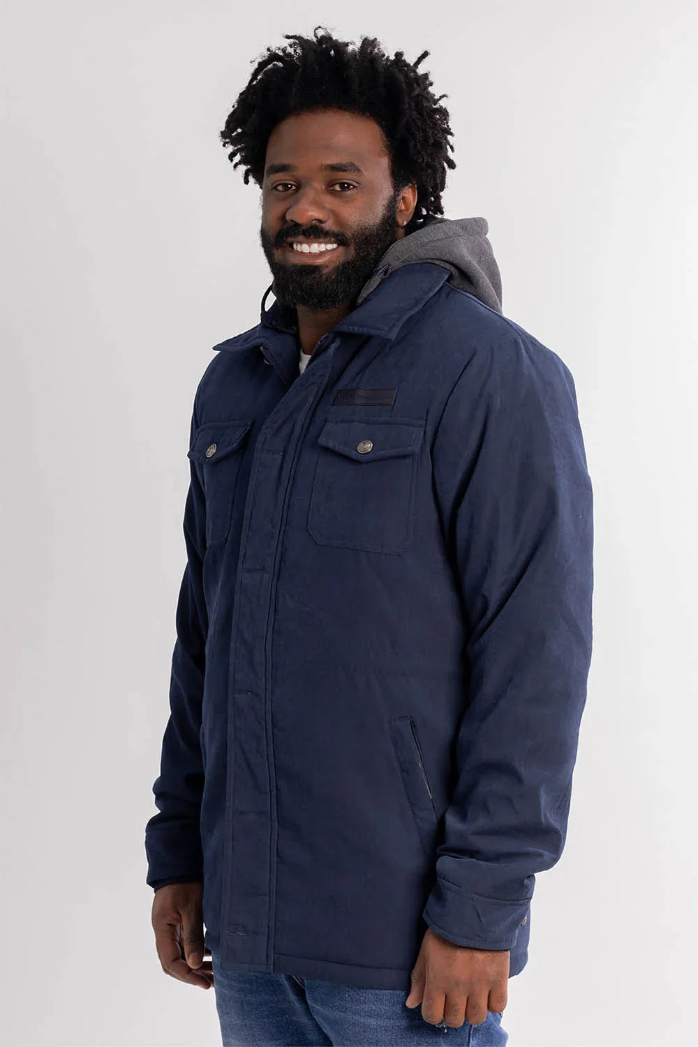 Chaqueta Canvas Everest Azul Gangster-thumbmail-4