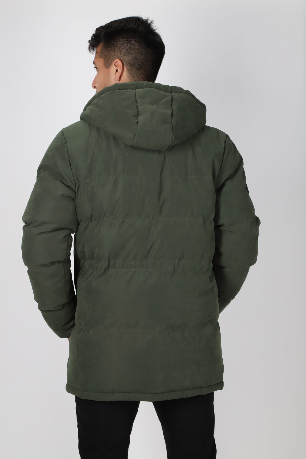 Chaqueta Canvas Boston Verde Gangster-2