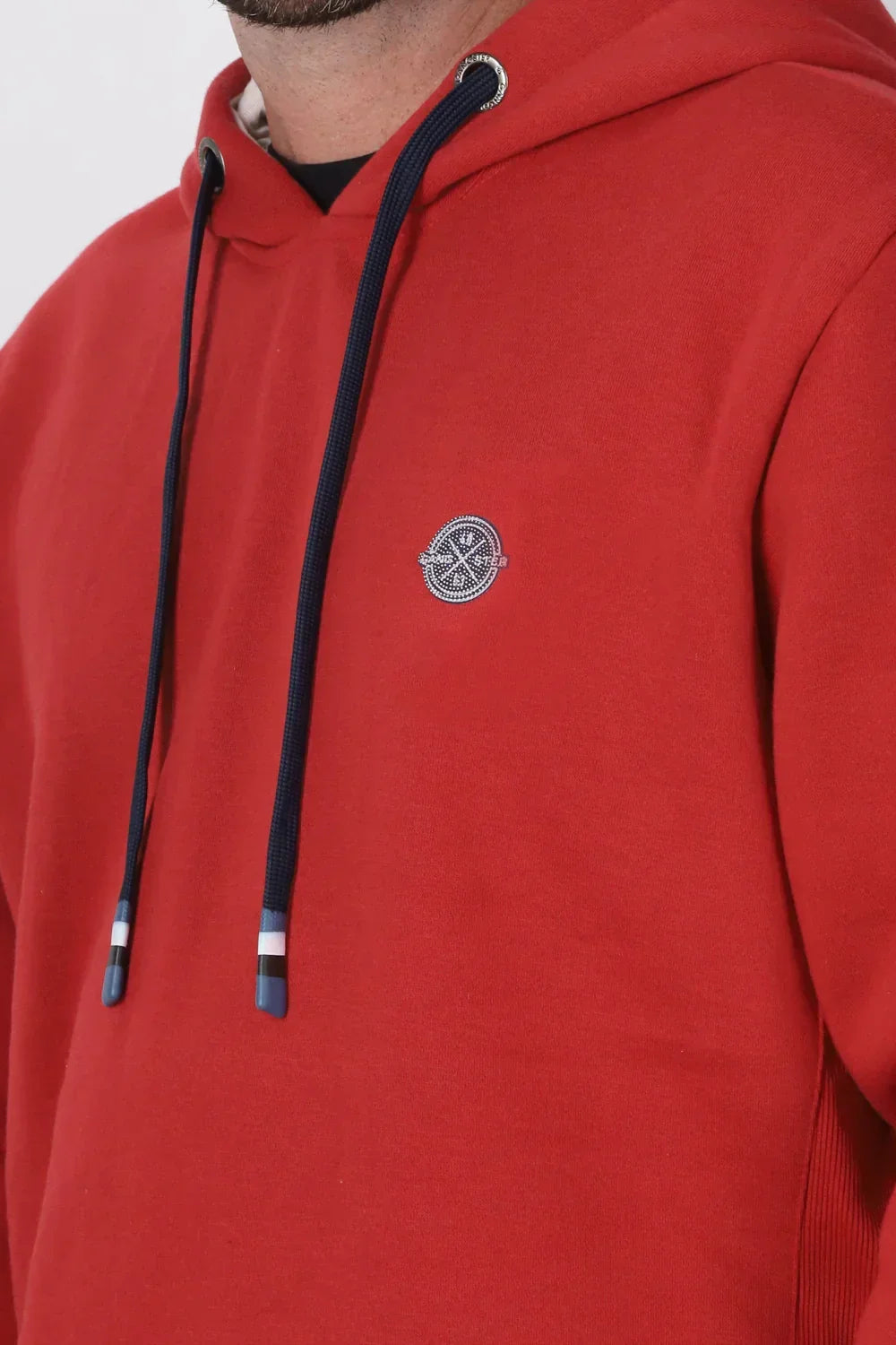 Poleron Hoodie Giddy Rojo Gangster - Gangster