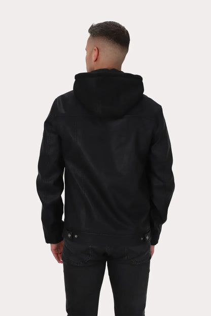 Chaqueta Pu Ravell Negro Gangster - Gangster