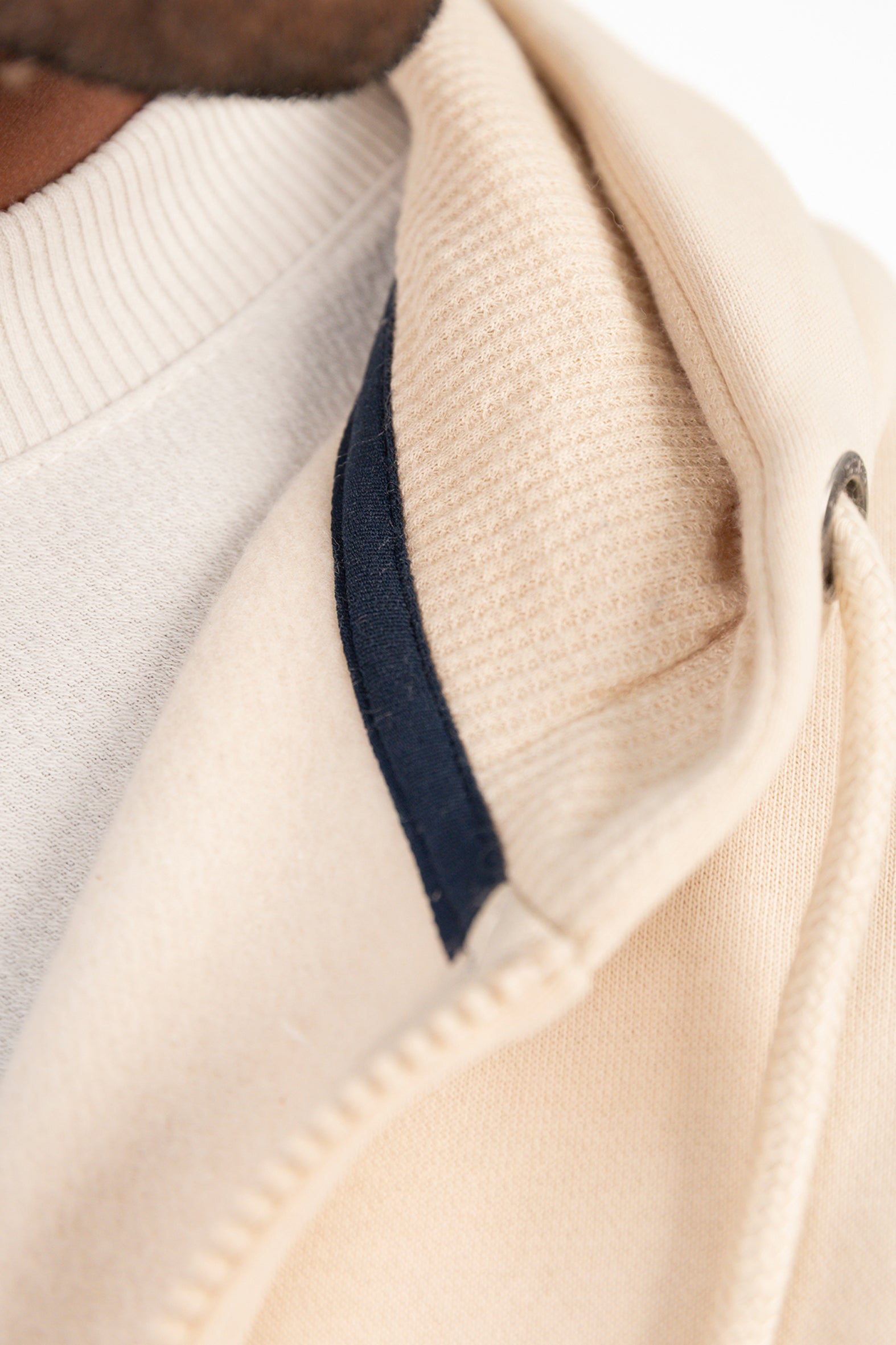 Poleron Fullzipper Route Beige-4