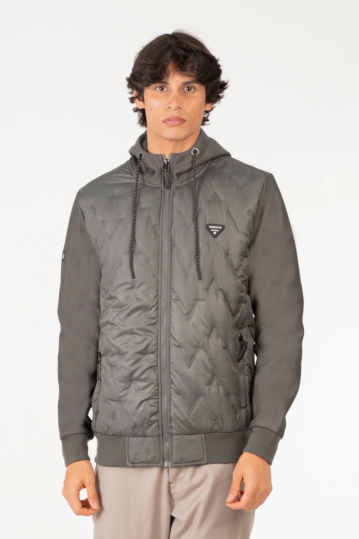 Chaqueta Hibridas Loom Grafito Gangster