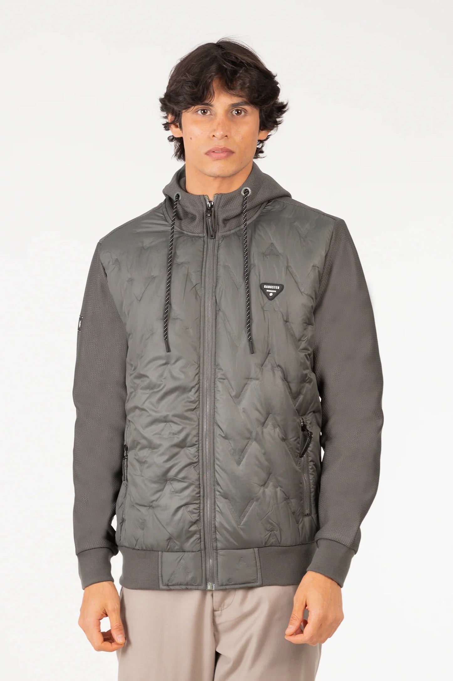 Chaqueta Hibridas Loom Grafito Gangster