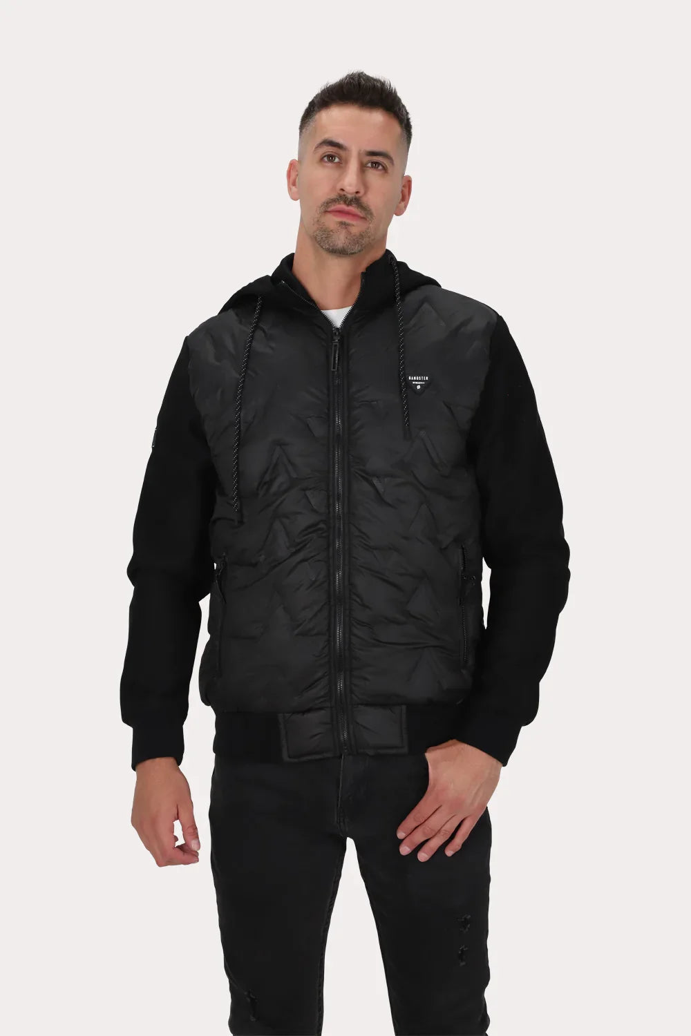 Chaqueta Hibridas Loom Negro Gangster-thumbmail-1