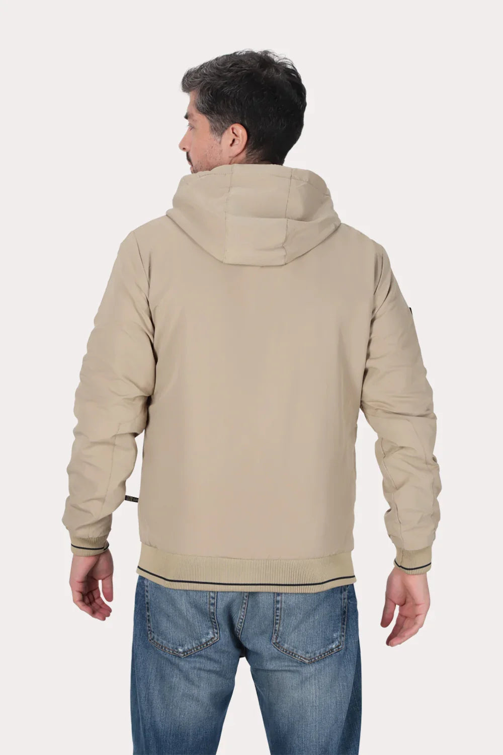 Cortaviento Reversible Dual Beige Gangster - Gangster