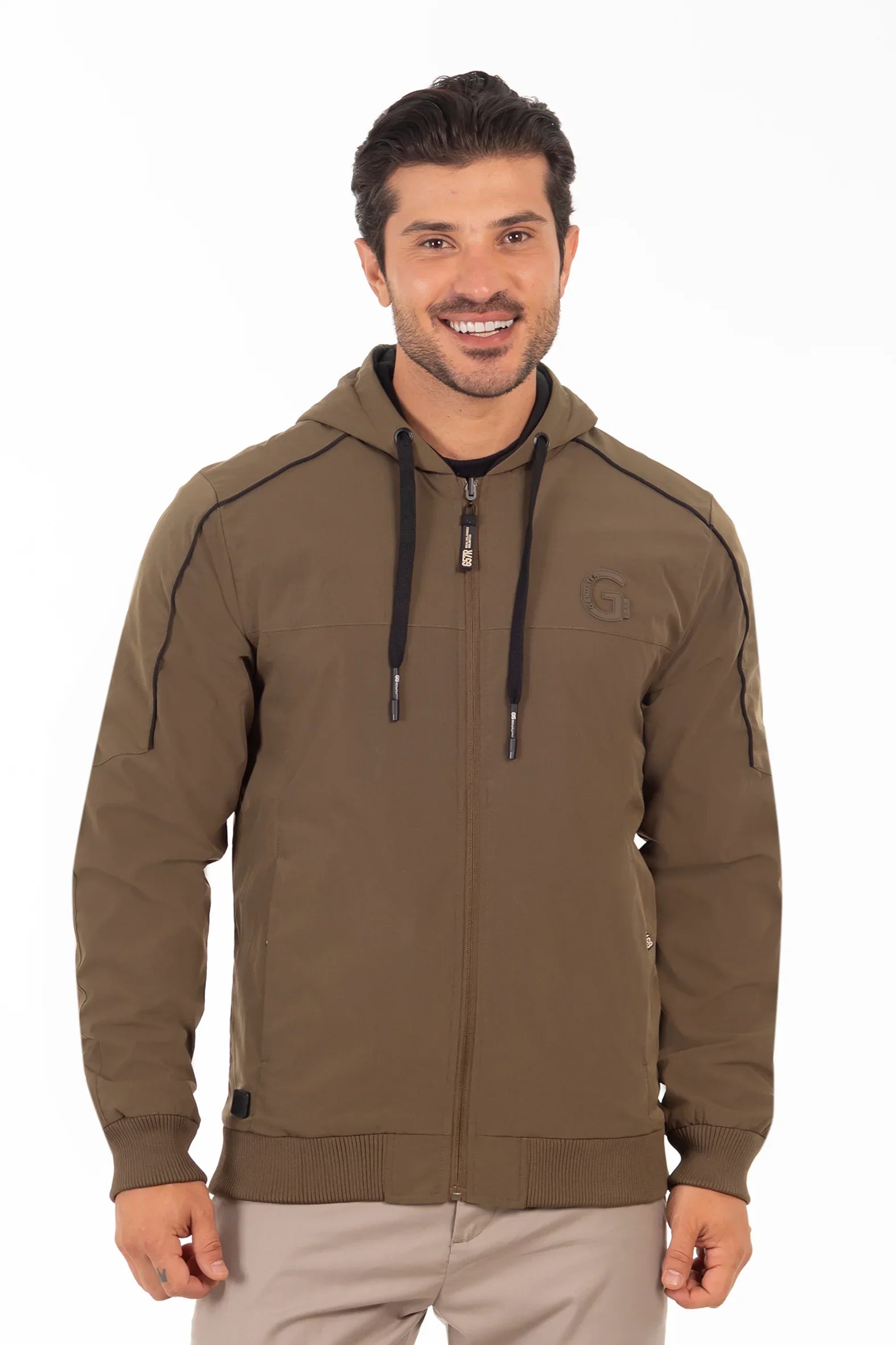 Cortaviento Reversible Flip Grafito Gangster - Gangster