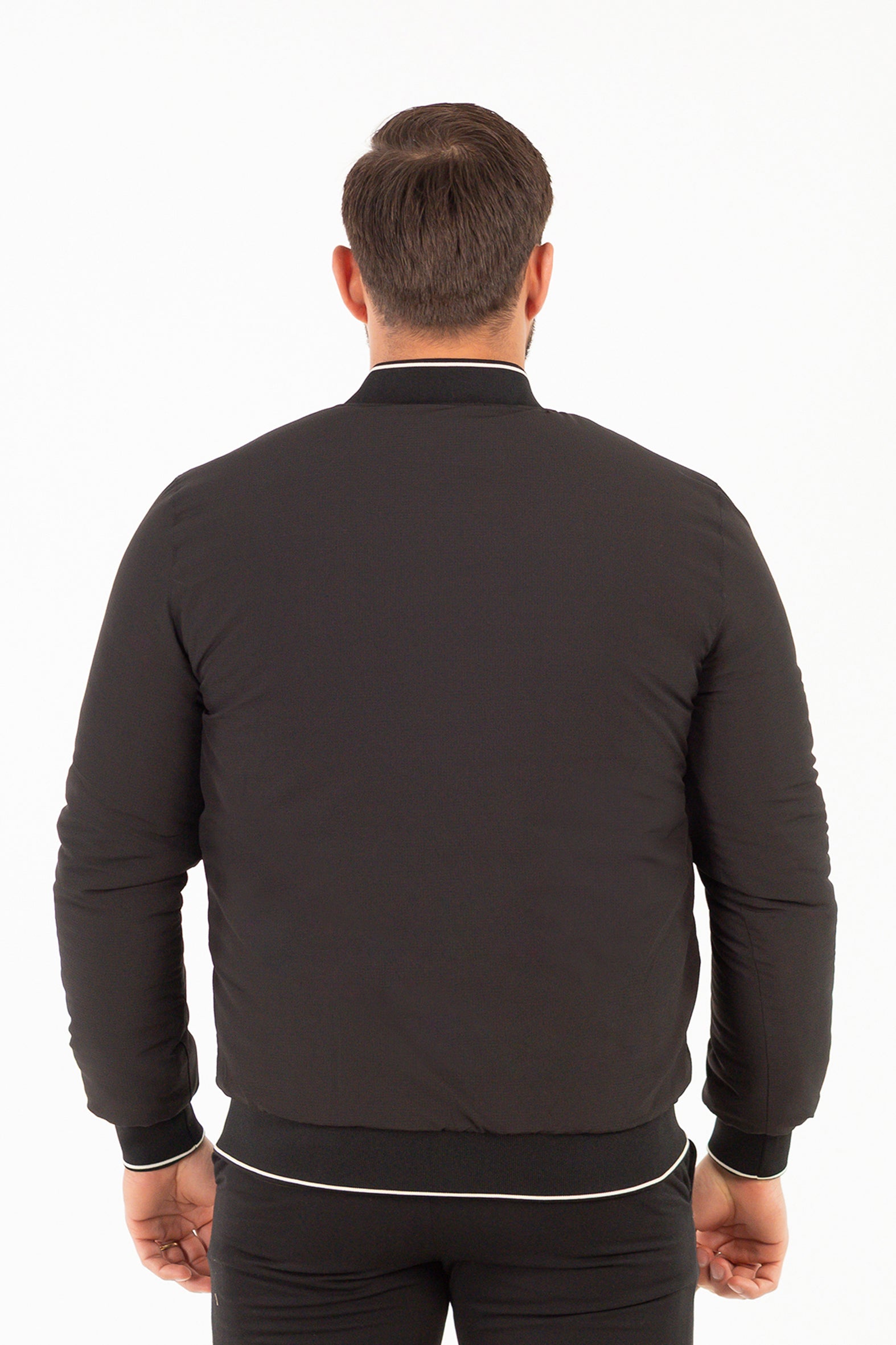 Chaqueta Bomber 2way Negro-5