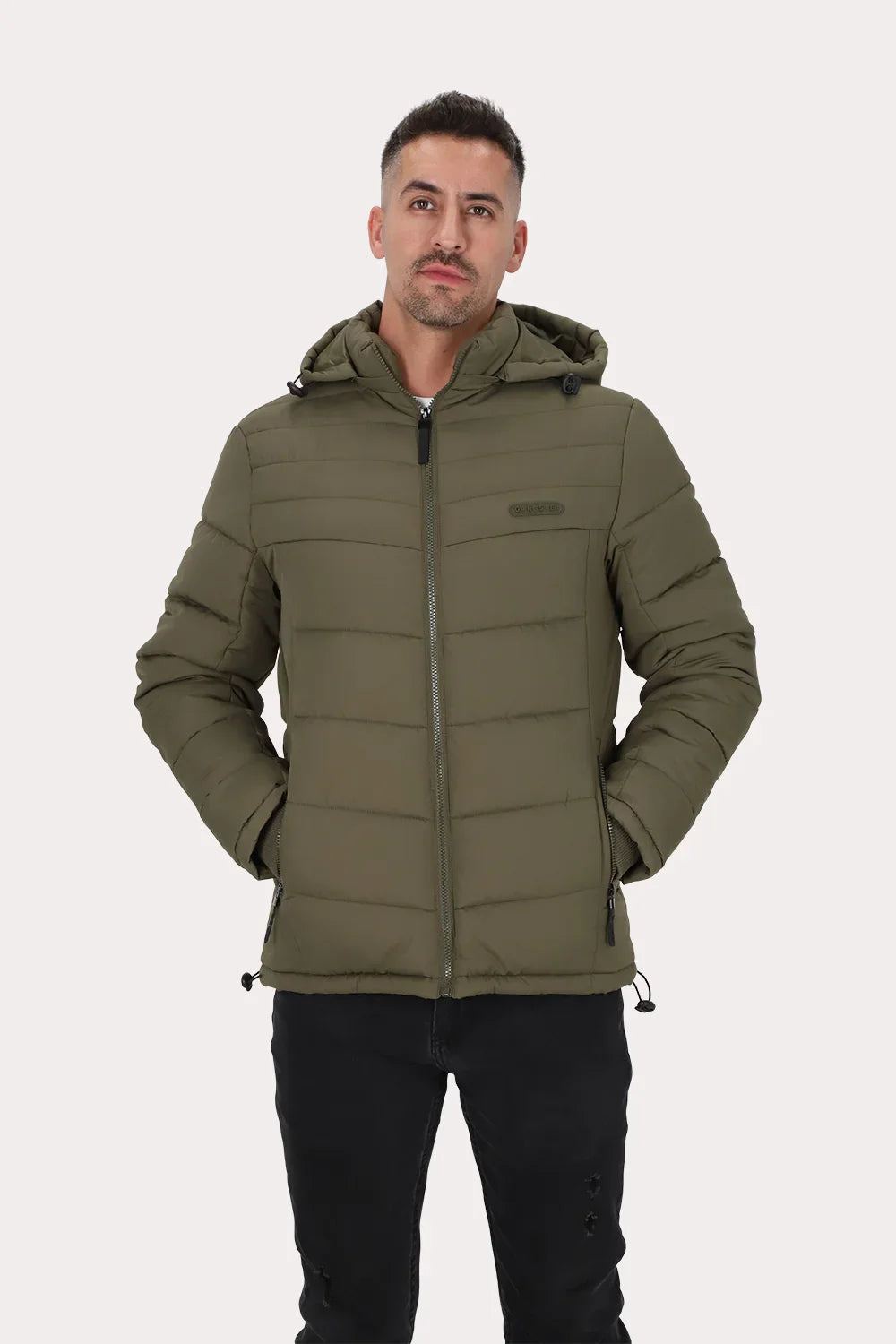Parka Vetra Verde Oliva Oscuro Gangster-1