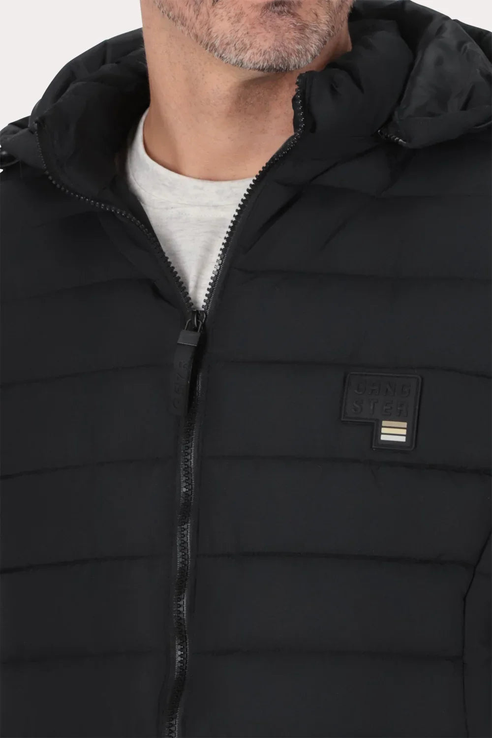 Parka Kato Negro Gangster-3