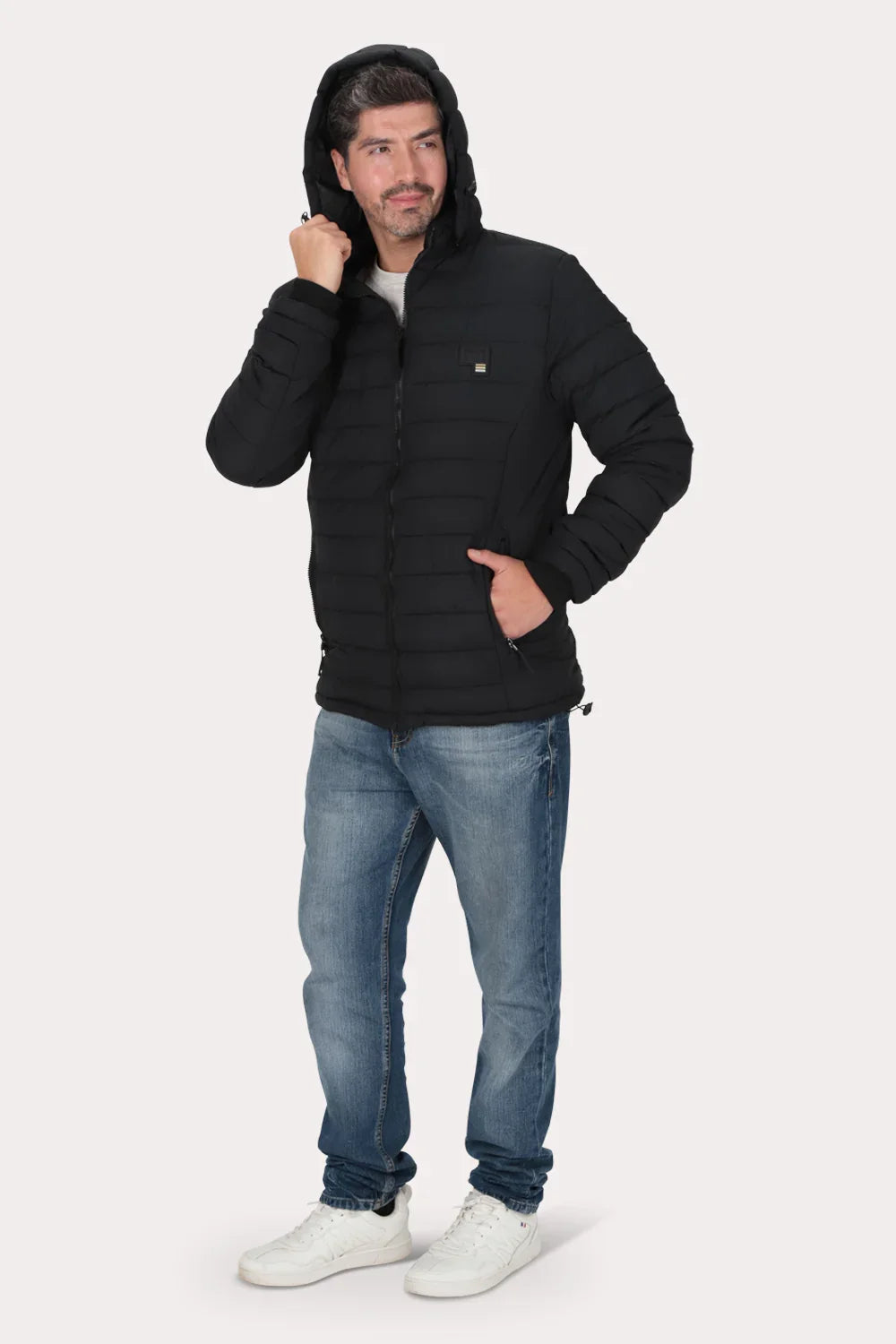 Parka Kato Negro Gangster-4