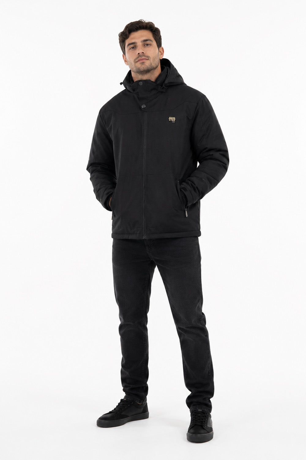 Parka Tecnofusionada Artic Negro-thumbmail-3