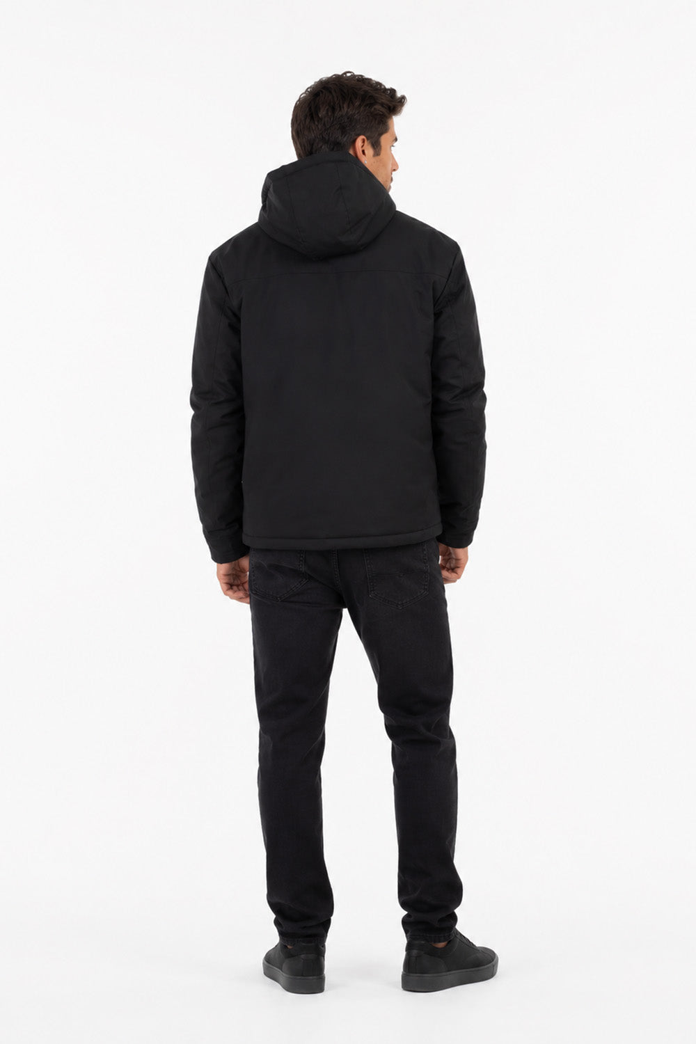Parka Tecnofusionada Artic Negro
