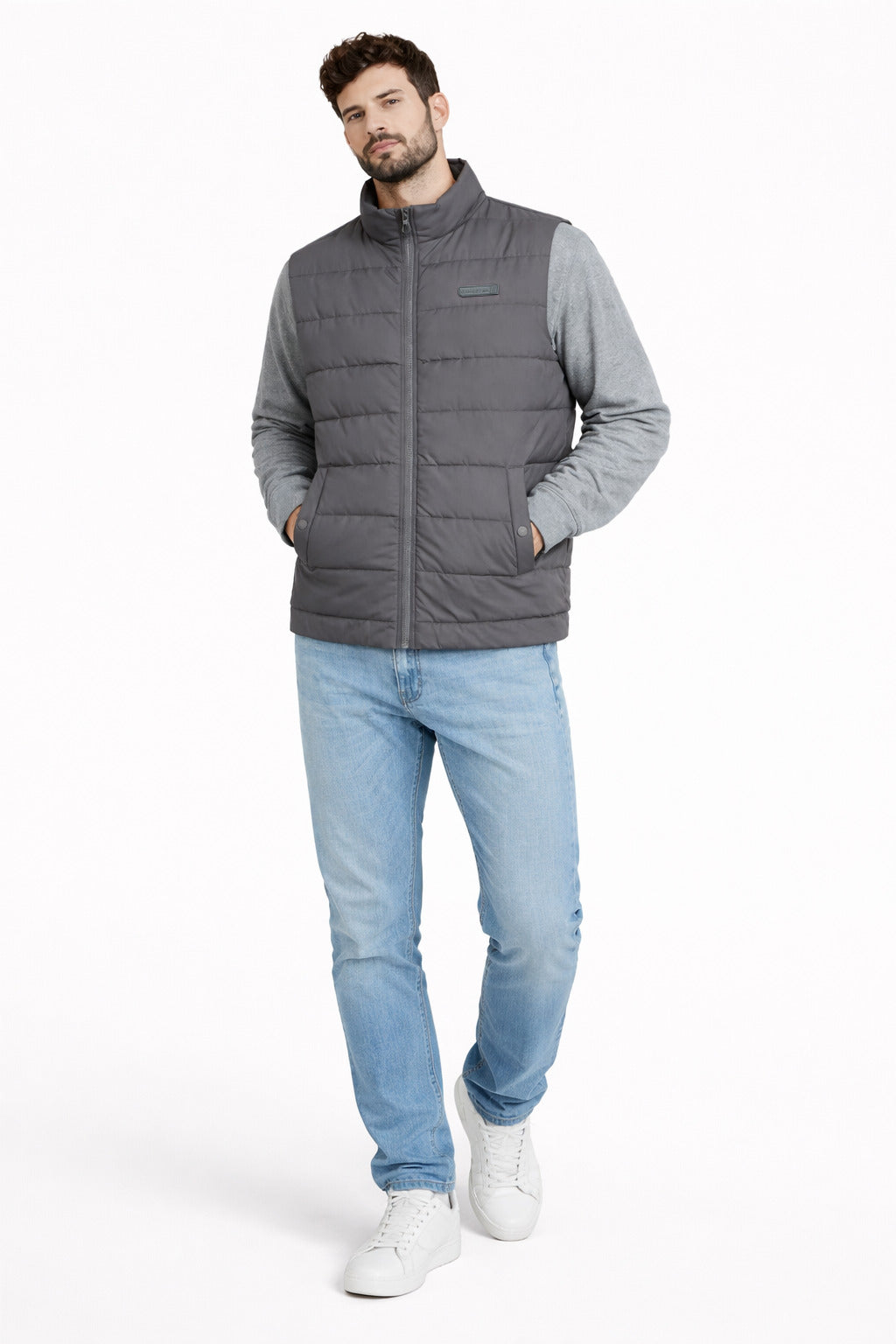 Parka Puffer Element Gris-3