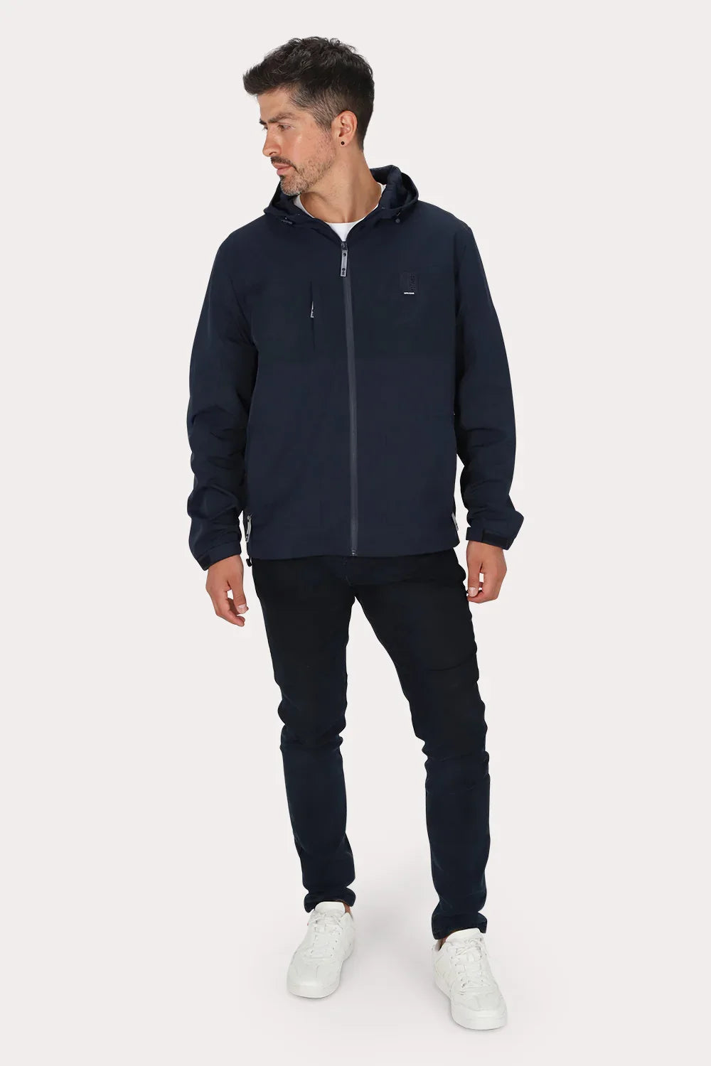 Cortaviento Reversible Boreal Azul Marino Gangster - Gangster