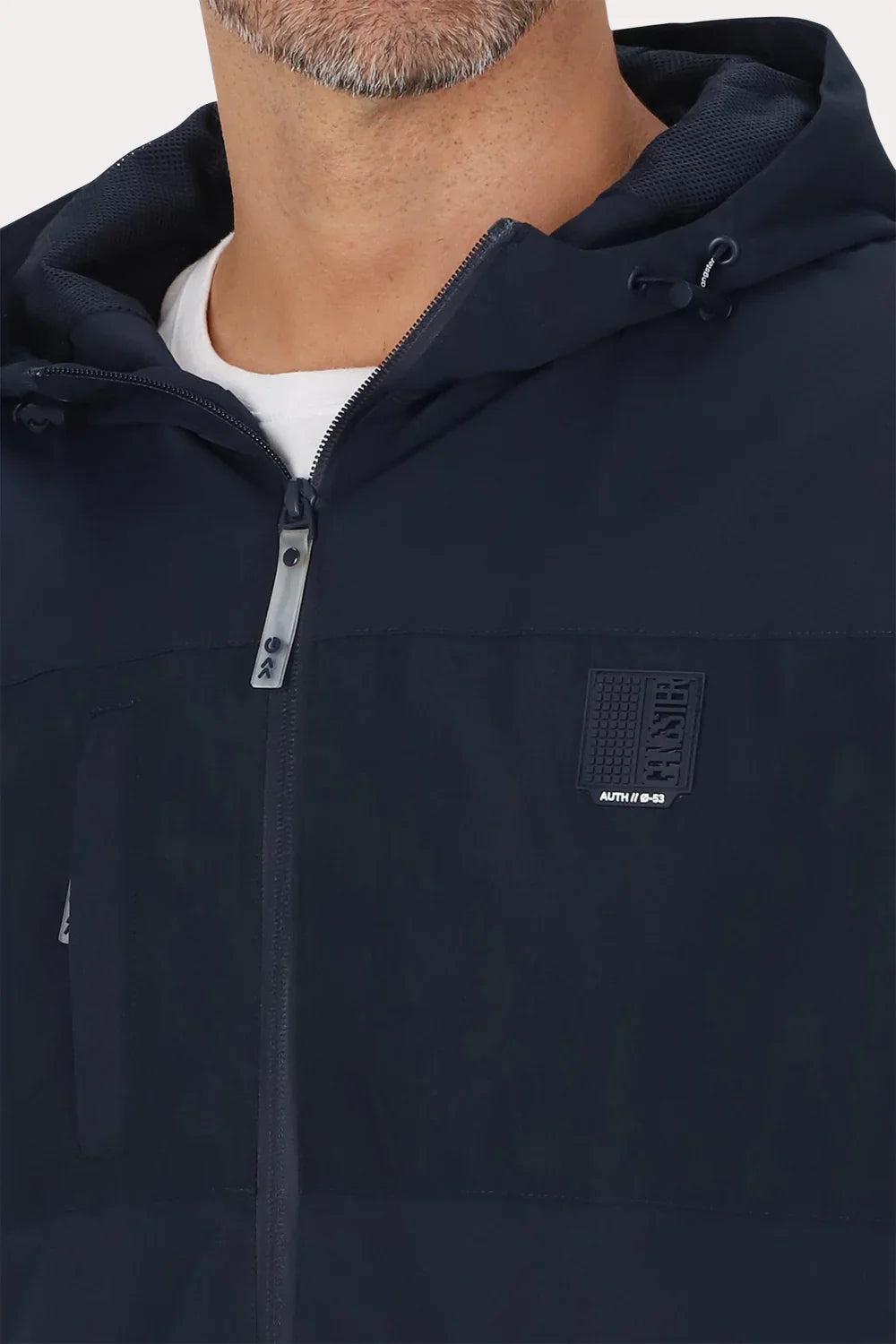 Cortaviento Reversible Boreal Azul Marino Gangster - Gangster