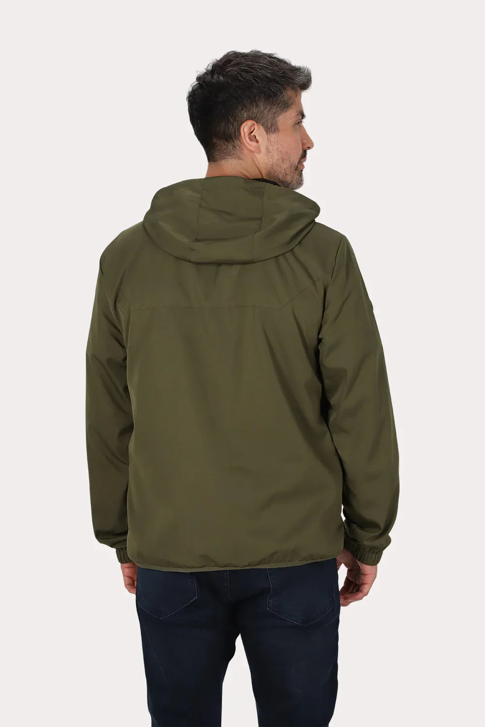 Cortaviento Chill Verde Oliva Oscuro Gangster - Gangster