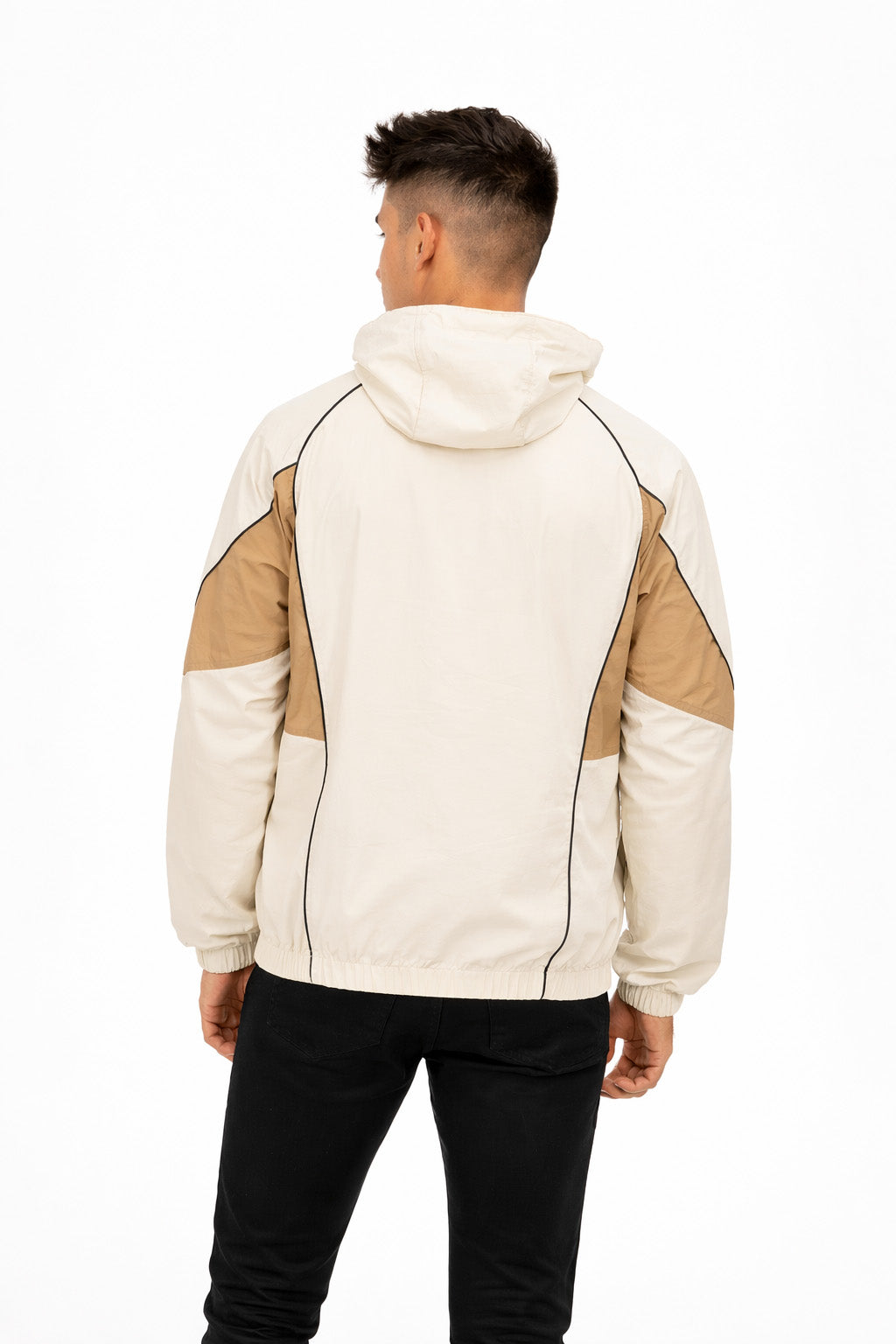 Cortaviento Deportivo Index Beige-2