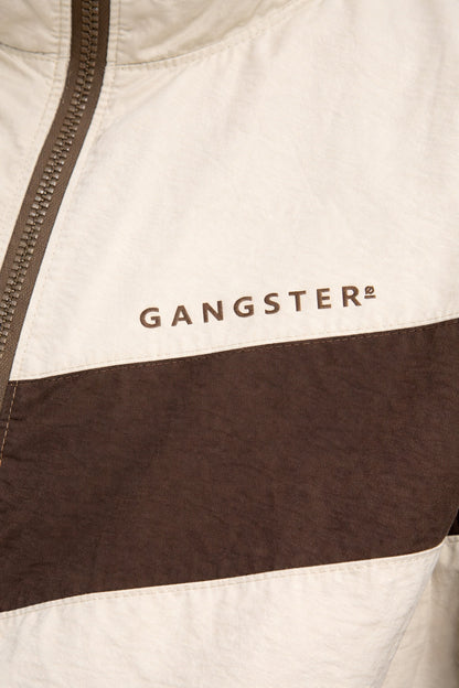 Cortaviento Deportivo Label Beige