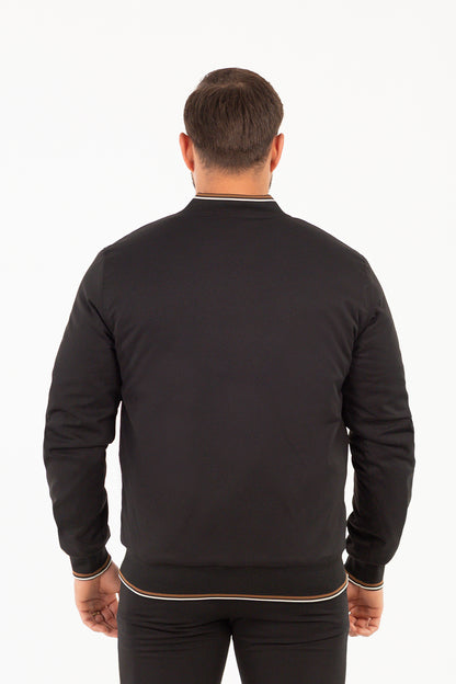 Chaqueta Bomber Neutral Negro