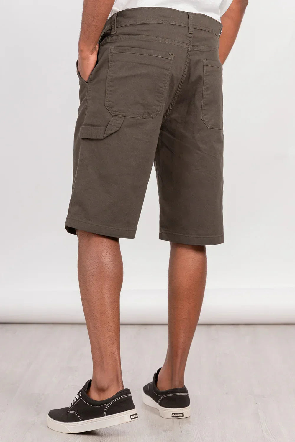 Short Bermuda Liso Classic5 Verde Overcore - Gangster