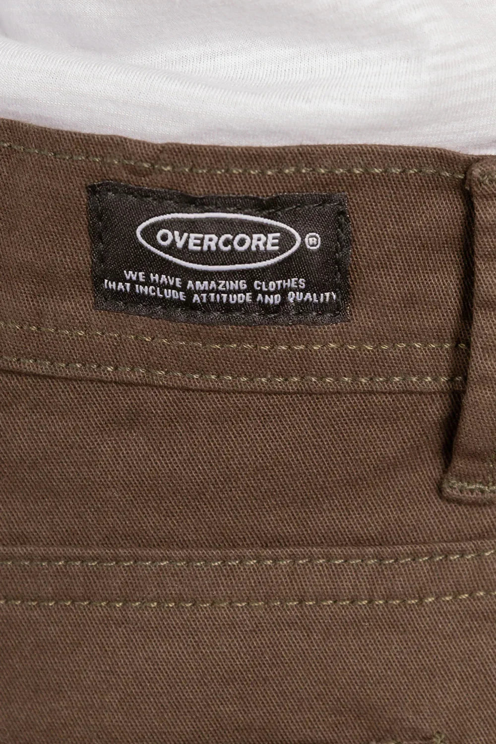 Short Bermuda Liso Classic5 Verde Overcore - Gangster