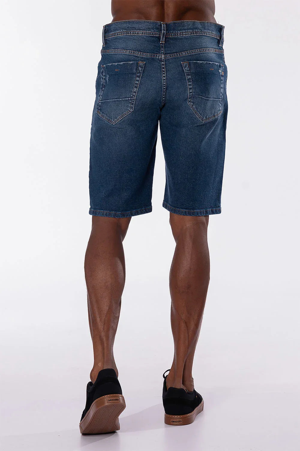 Short Denim Vintage Azul Gangster - Gangster