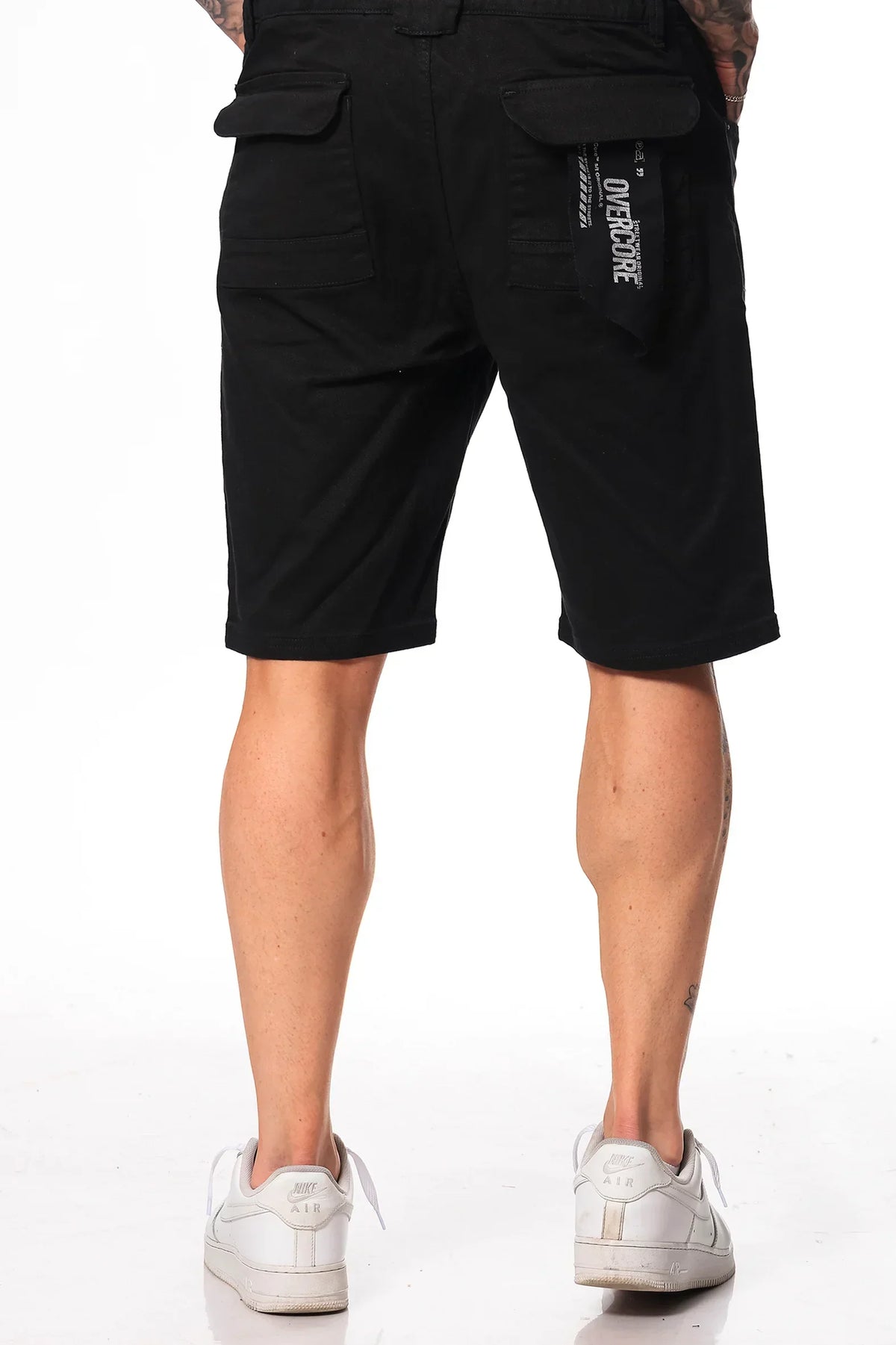 Short Bermuda Liso Blackie Negro Overcore - Gangster