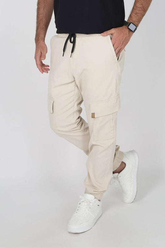 Pantalon Jogger Canvas Recruit Beige Gangster - Gangster