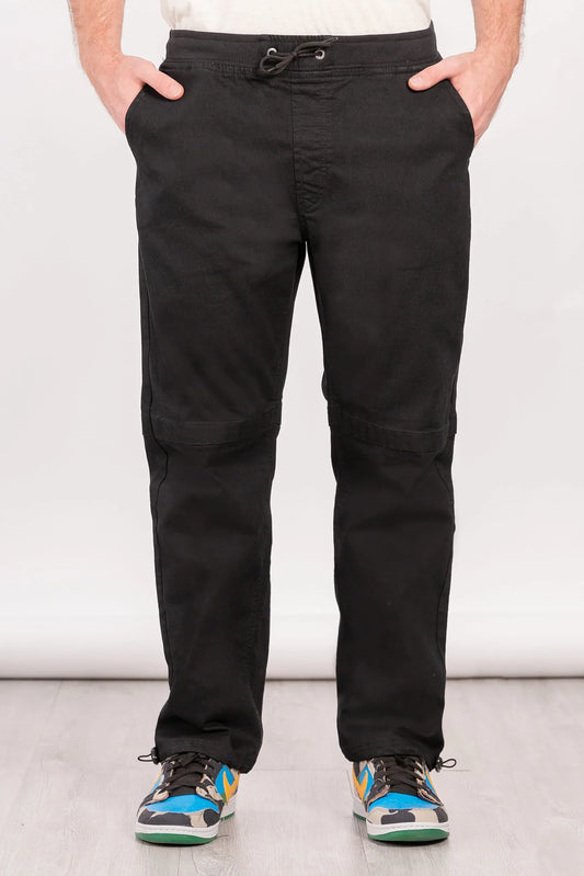 Pantalon Denim Groovy Negro Overcore - Gangster