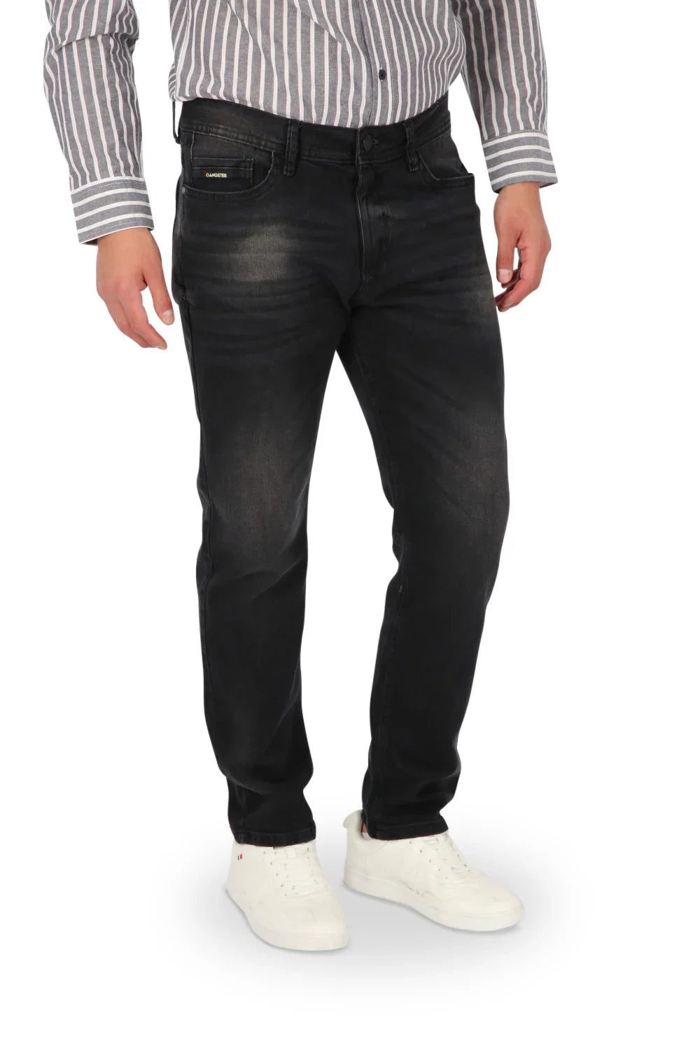 Pantalon Denim 0 Negro Gangster - Gangster
