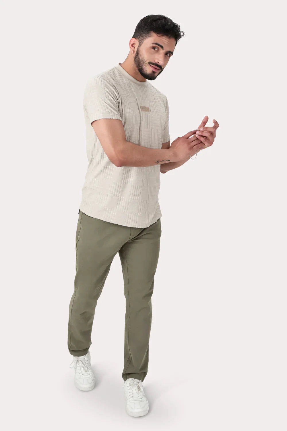 Pantalon Canvas Recto Fulton Verde Militar - Gangster
