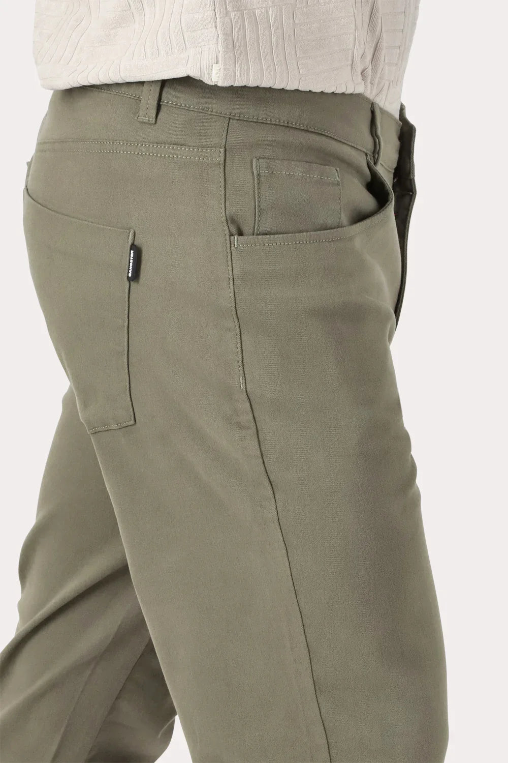 Pantalon Canvas Recto Fulton Verde Militar - Gangster