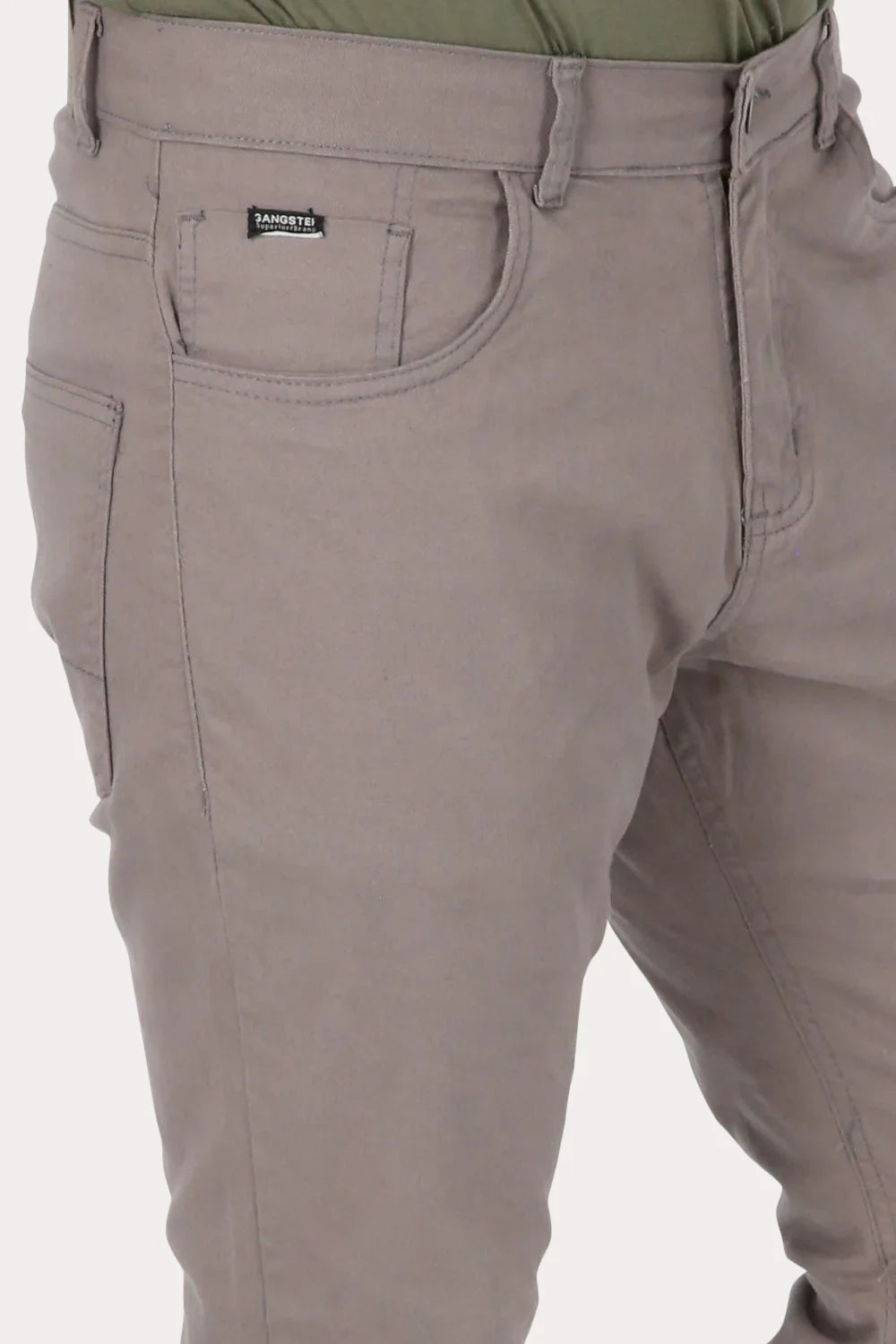 Pantalon Canvas Liso 0 Gris Gangster - Gangster