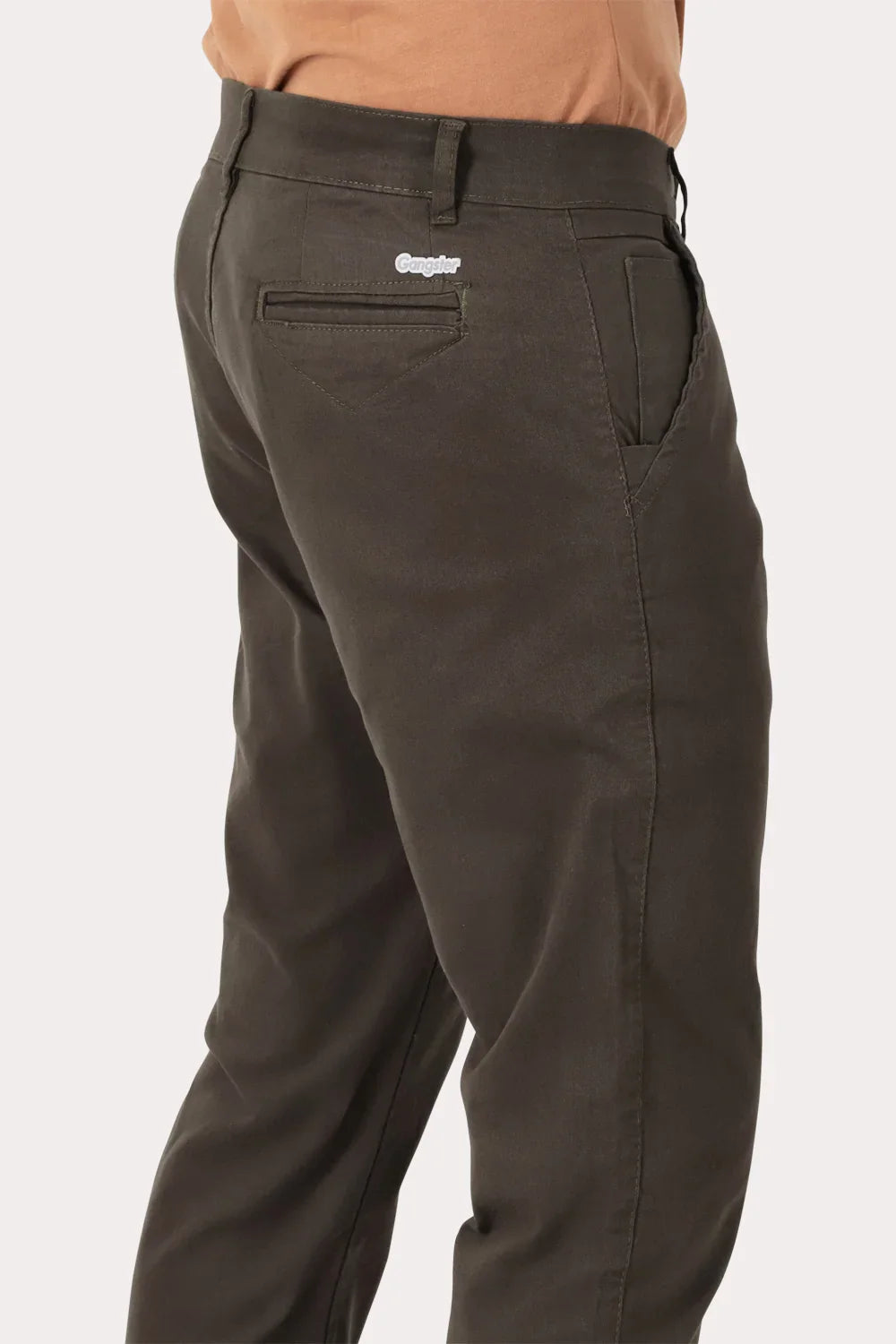 Pantalon Canvas Liso 0 VerdeGangster - Gangster