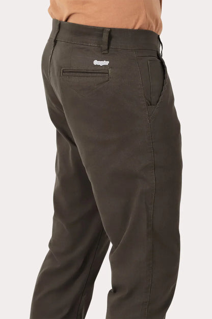 Pantalon Canvas Liso 0 VerdeGangster - Gangster