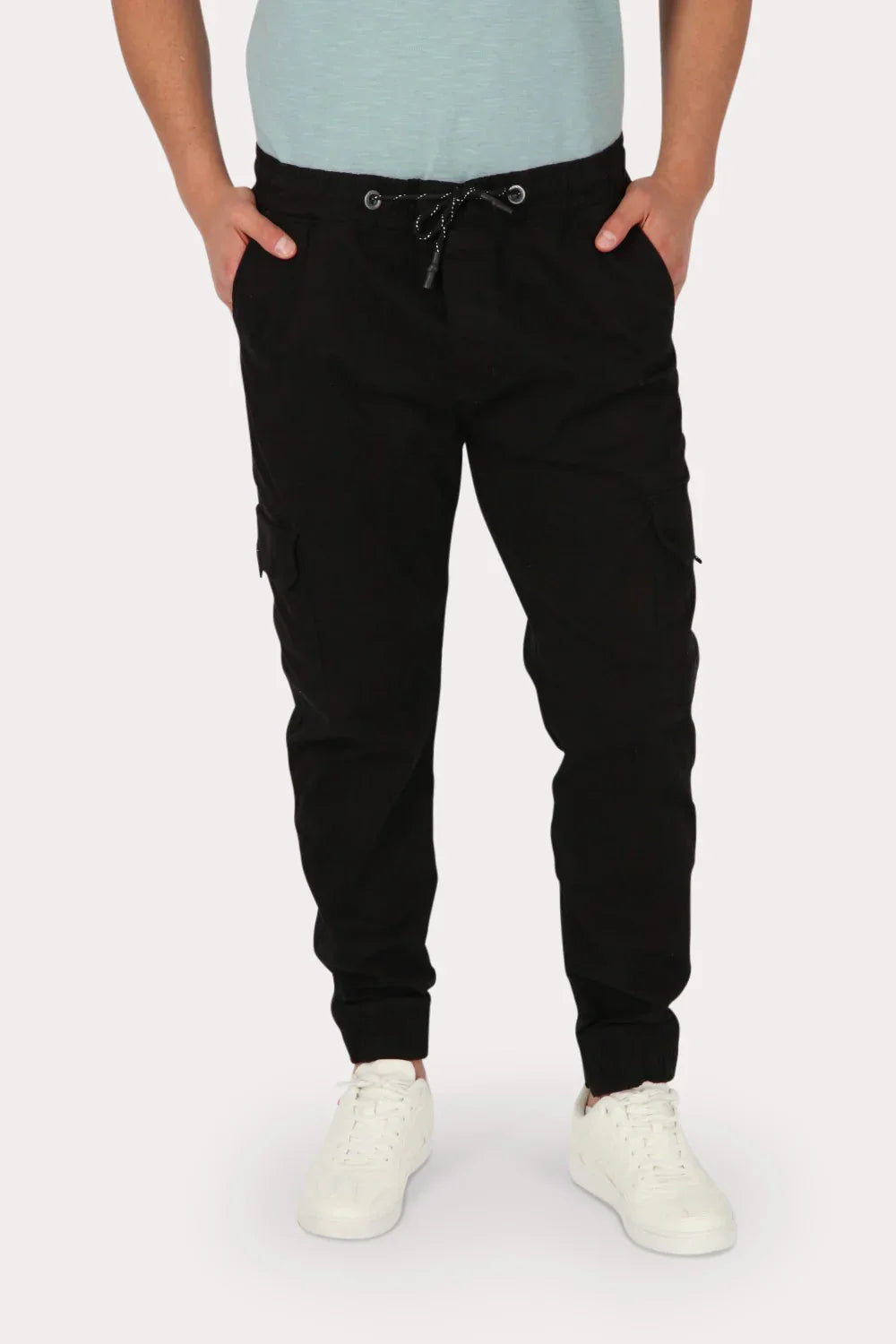 Pantalon Jogger Canvas 0 Negro Gangster - Gangster