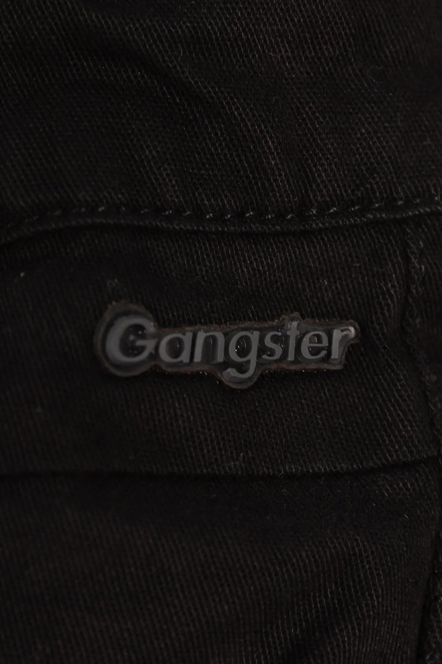 Pantalon Jogger Canvas 1 Negro Gangster - Gangster