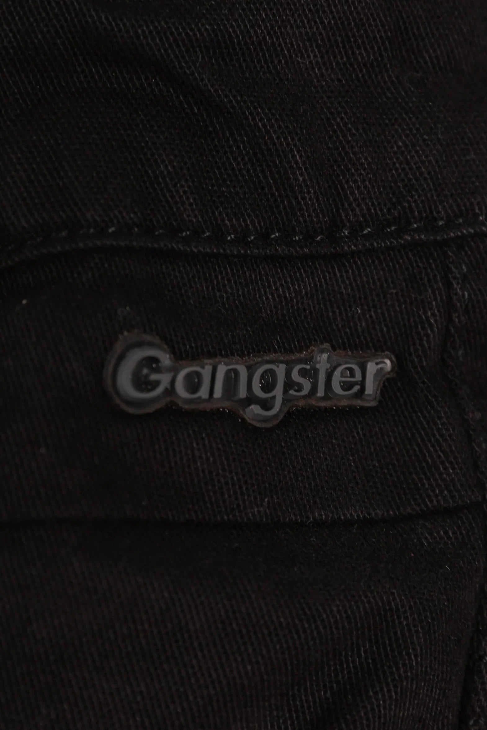 Pantalon Jogger Canvas 1 Negro Gangster - Gangster