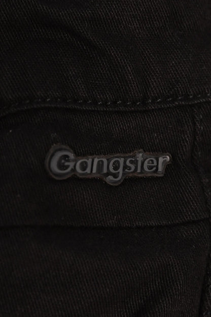 Pantalon Jogger Canvas 1 Negro Gangster - Gangster