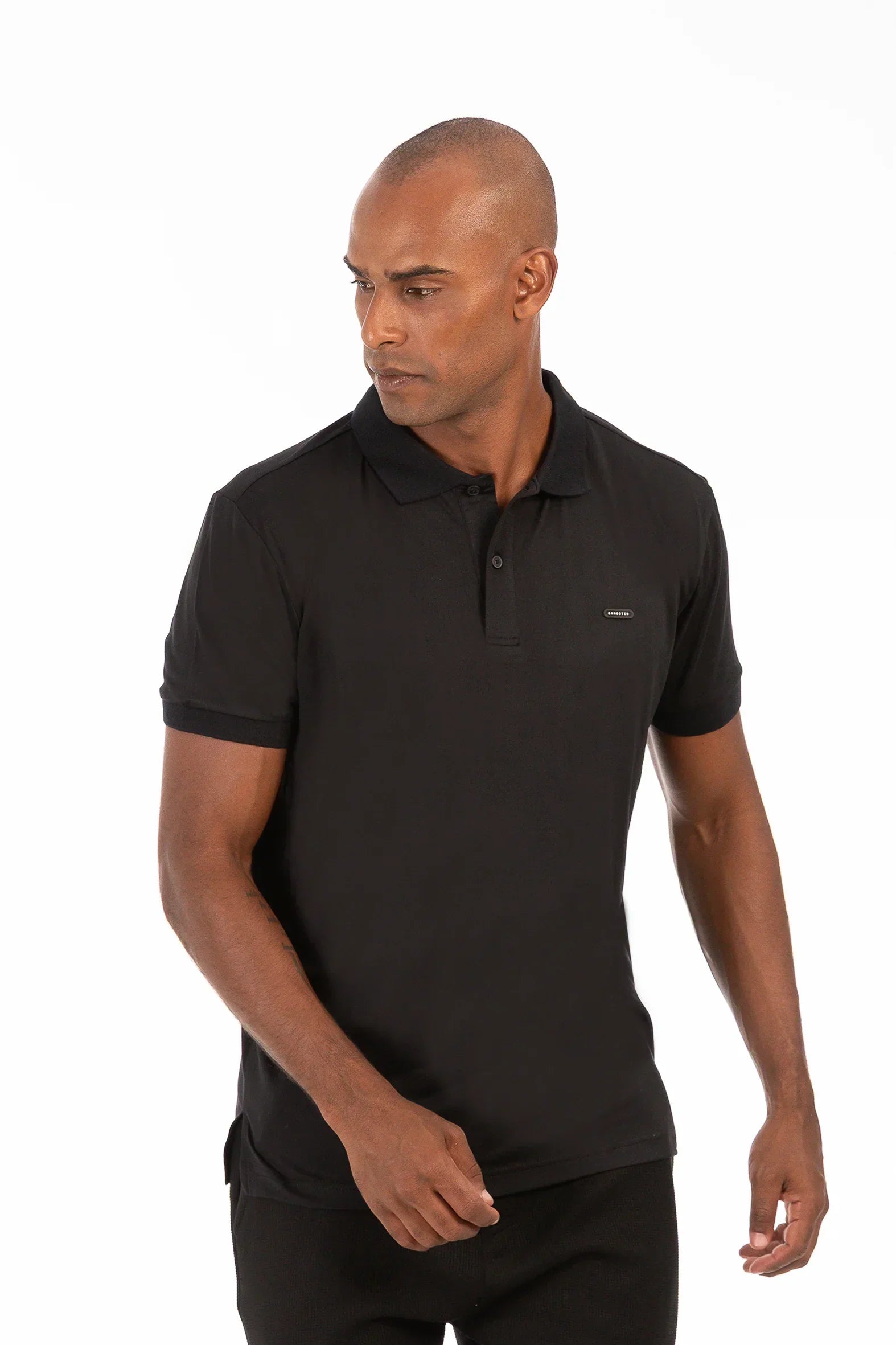 Polera Polo Halsey Negro - Gangster