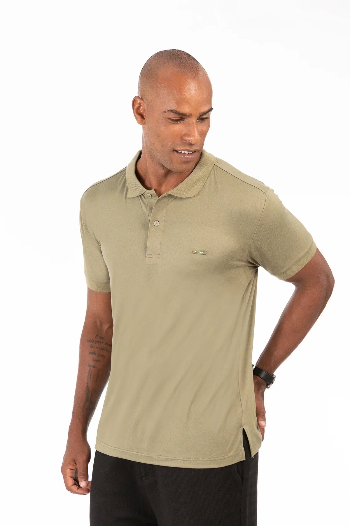 Polera Polo Kedzie Verde - Gangster