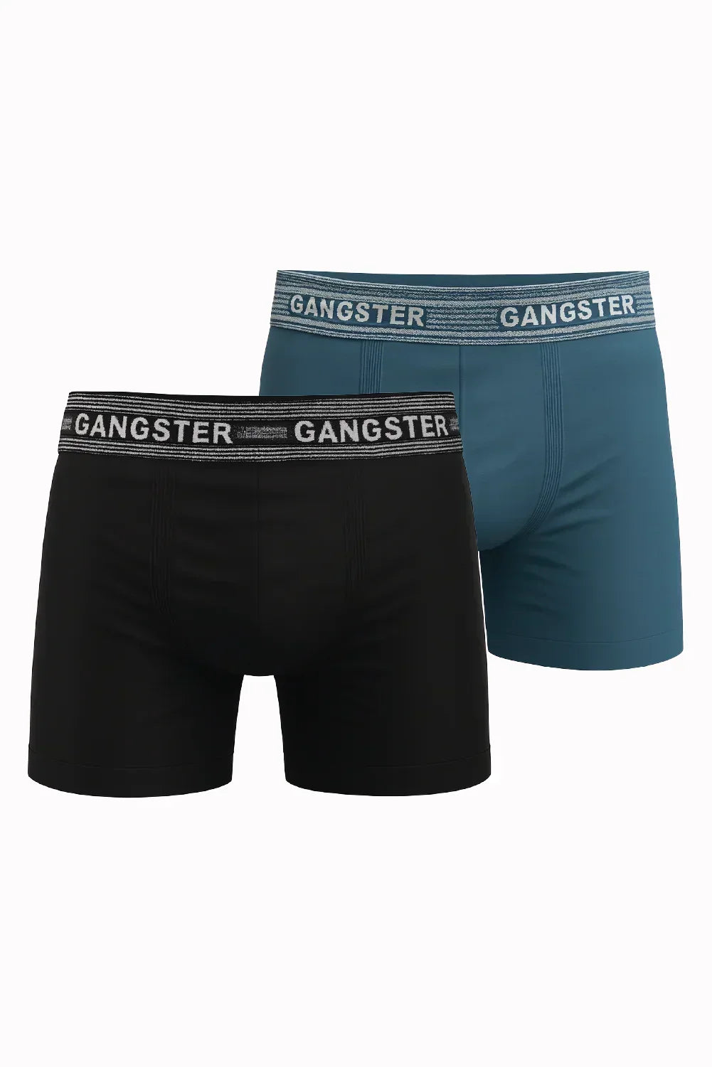 Calzoncillo Calzoncillo Poliamida Twin Negro/Azul - Gangster