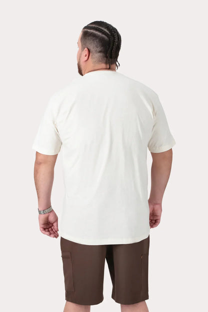 Plus Polera MC Basica Vine Blanco - Gangster