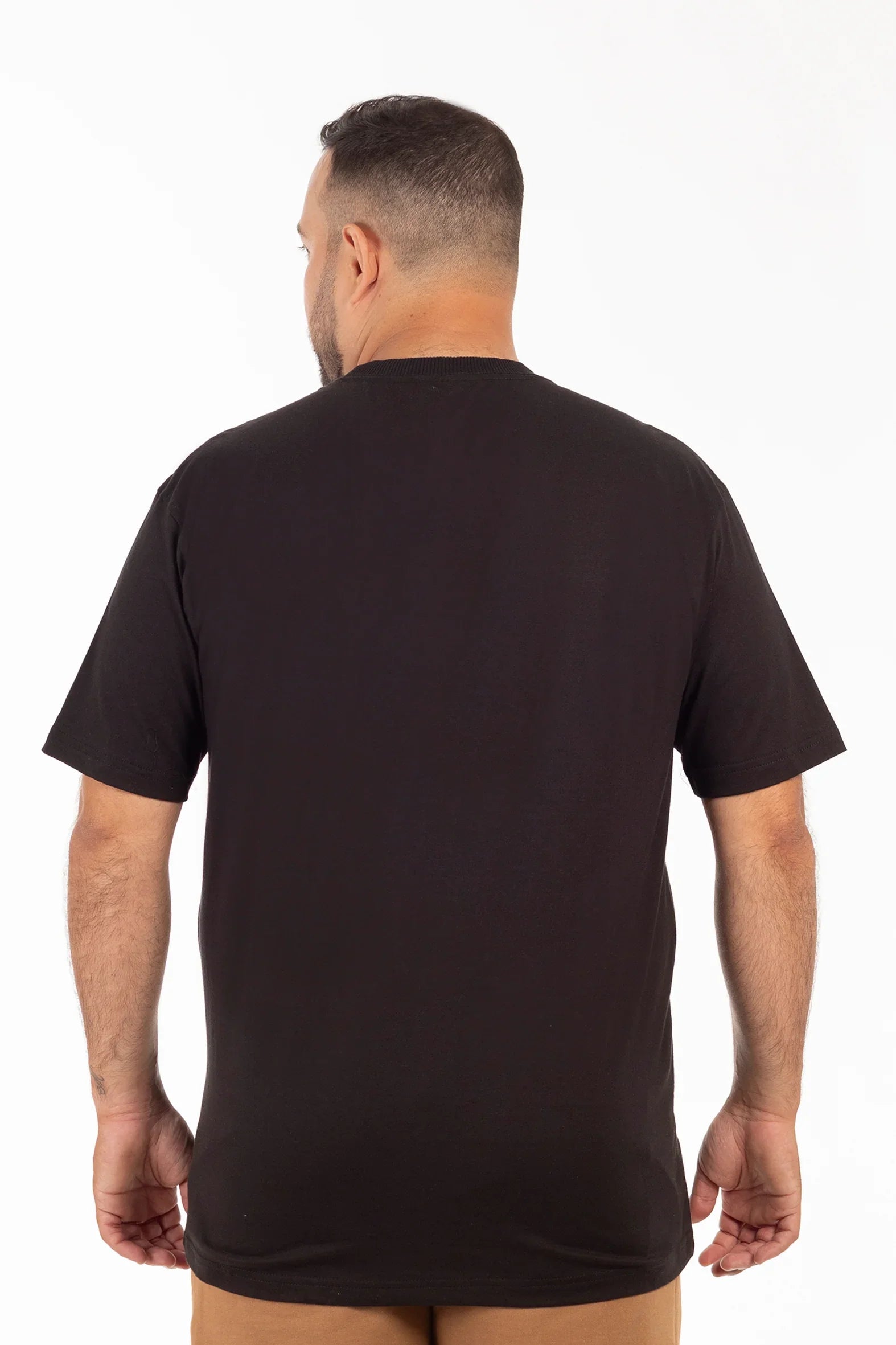 Plus Polera MC Basica Pacific Negro - Gangster