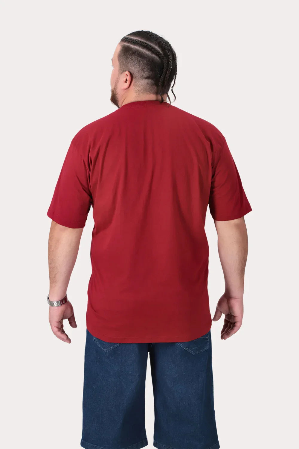Plus Polera MC Basica Pacific Rojo - Gangster
