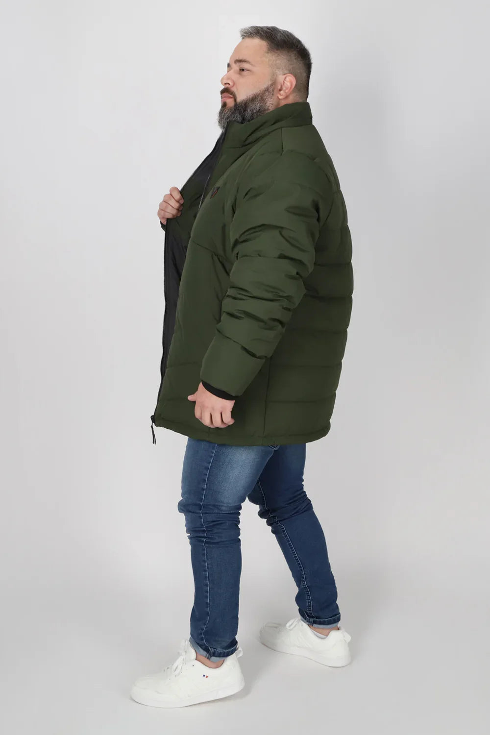 Plus Parka Nordic Verde Gangster-4