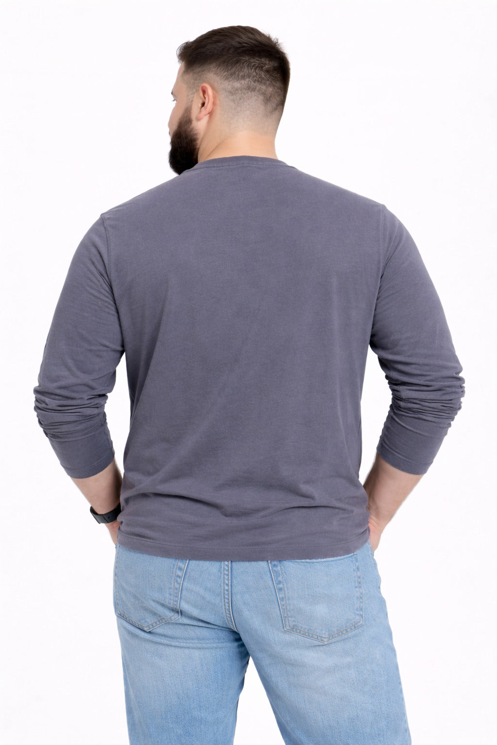 Plus Polera ML Field Gris