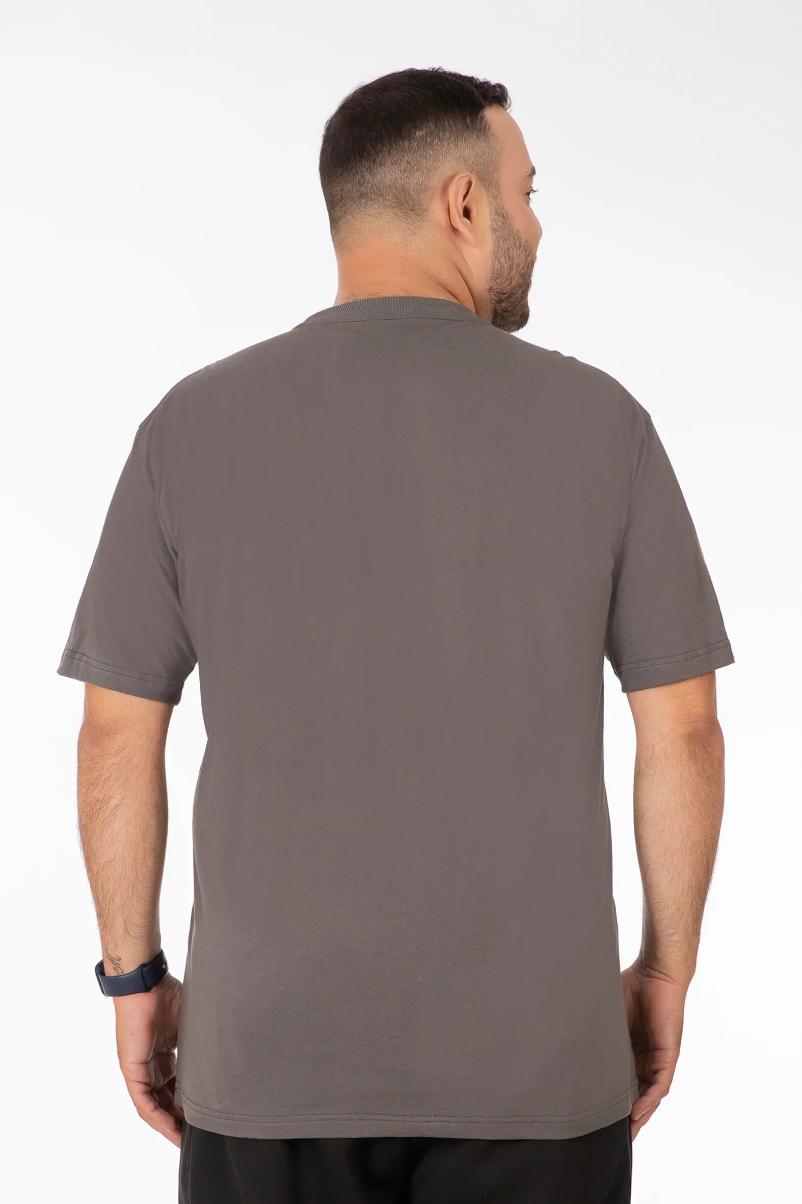 Plus Polera MC Basica Santa Gris - Gangster